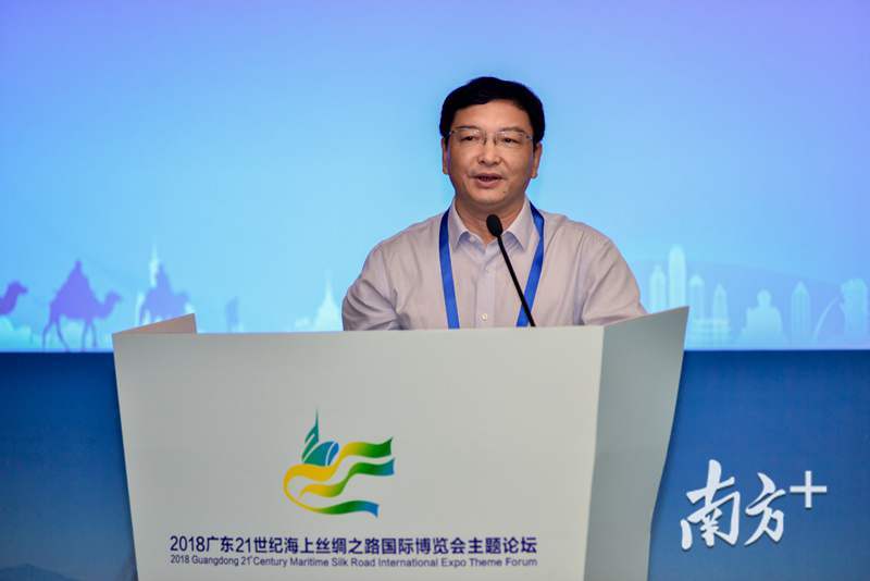 广东外语外贸大学留学生教育学院院长梁学宏。